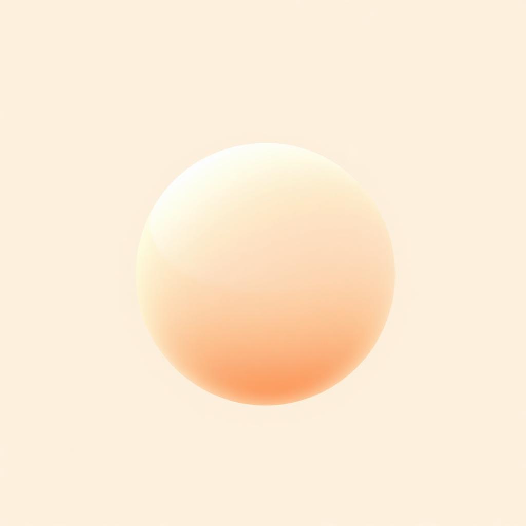 Solara — a soft glowing orb representing your AI wellness companion